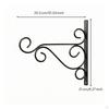 Elegant Hanger Bracket | Simple Screwinin Installation, Plant Bracket, for Garden