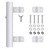 Vehicle Flagpole Bracket for Displays, Tubular Mount with Backing Plates and Hardware for Recreational Vehicles