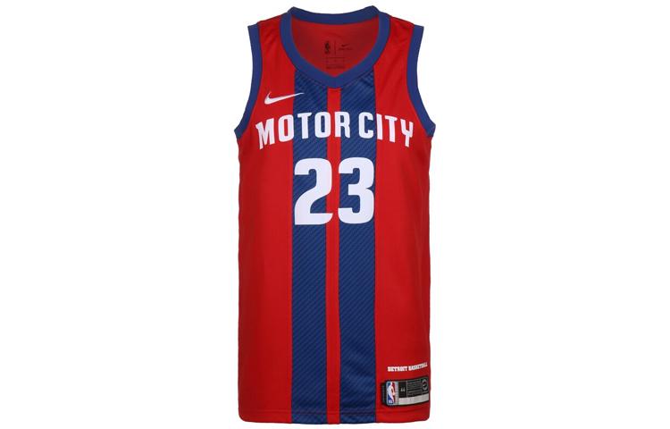 

Nike Basketball Jerseys Men s Red Moderate Straight Fit AV4636-658 L