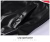 2025 Men's All-Season Waterproof Leather Motorcycle Jacket - Warm, Touring Gear for Cycling & Winter