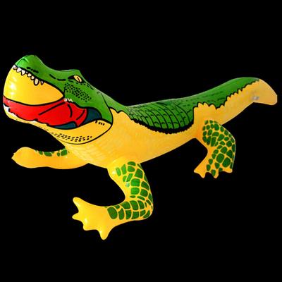 Inflatable Crocodile Blow Up Funny Water Toys Crocodile Toy For Summer Beach