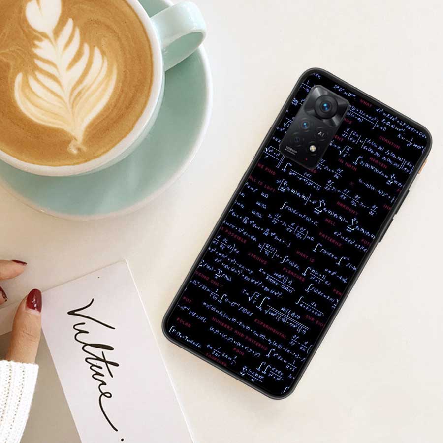 

Чехол для телефона Физика Химия Математика Для Redmi Note 14 13 Pro 5G Plus 12 12C 10 10A 10C 9 9A 9C 9T 8 8A K60 K70 Pro Xiaomi Co Redmi 8