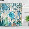Plant Africa Leopard Shower Curtain Tropical Palm Leaf Zebra Toucan Flamingo Jungle Wild Animal Bathroom Decor Bath Curtains Set