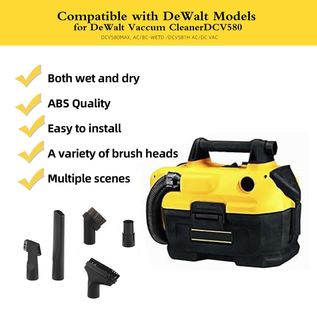 Staubsaugerschlauch-Montagesatz Heimwartungsteil Staubsaugerschlauch-Aufsatz für DCV580 DCV581H für Heim- und Autoreinigung