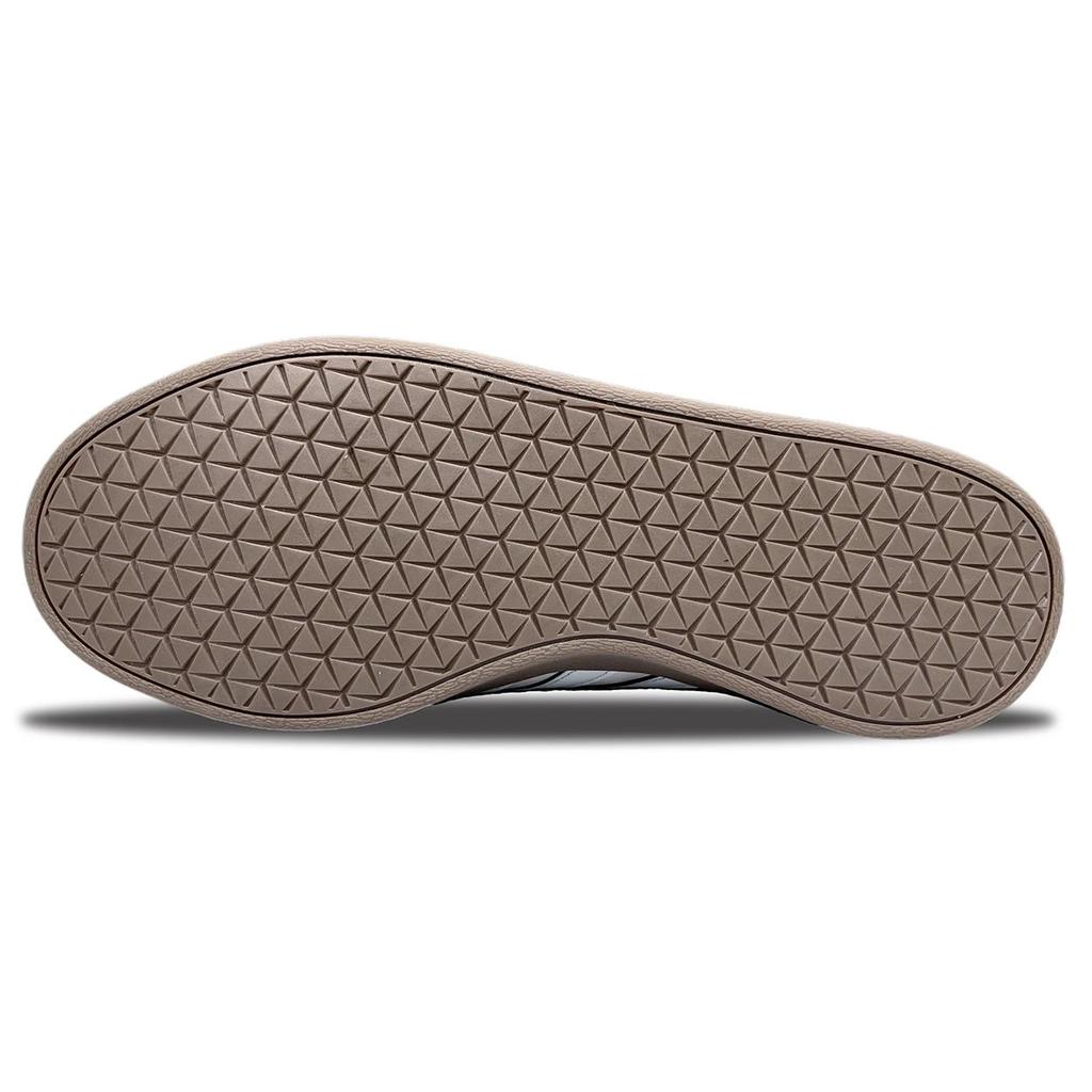 adidas Neo VL Court 2.0 Coverage Slip Resistant Low Top Skateboard Shoes Unisex Silver ID6015(Team1071-)