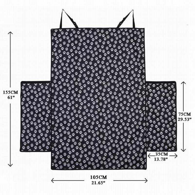 Non-Slip, Wear-Resistant Car Pet Trunk Mat - Full Coverage Dirt-Proof Rear Seat Cushion