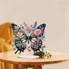 Round+Special Shape Diamond Painting Tabletop Ornaments Kit Butterfly Diamond Painting Desktop Ornaments Kit for Adults Beginner