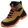 Fashion Safety Shoes Man Waterproof Work Safety Sneakers High Top Boots Anti Puncture Work Shoes Steel Toe Working Shoes with Protection