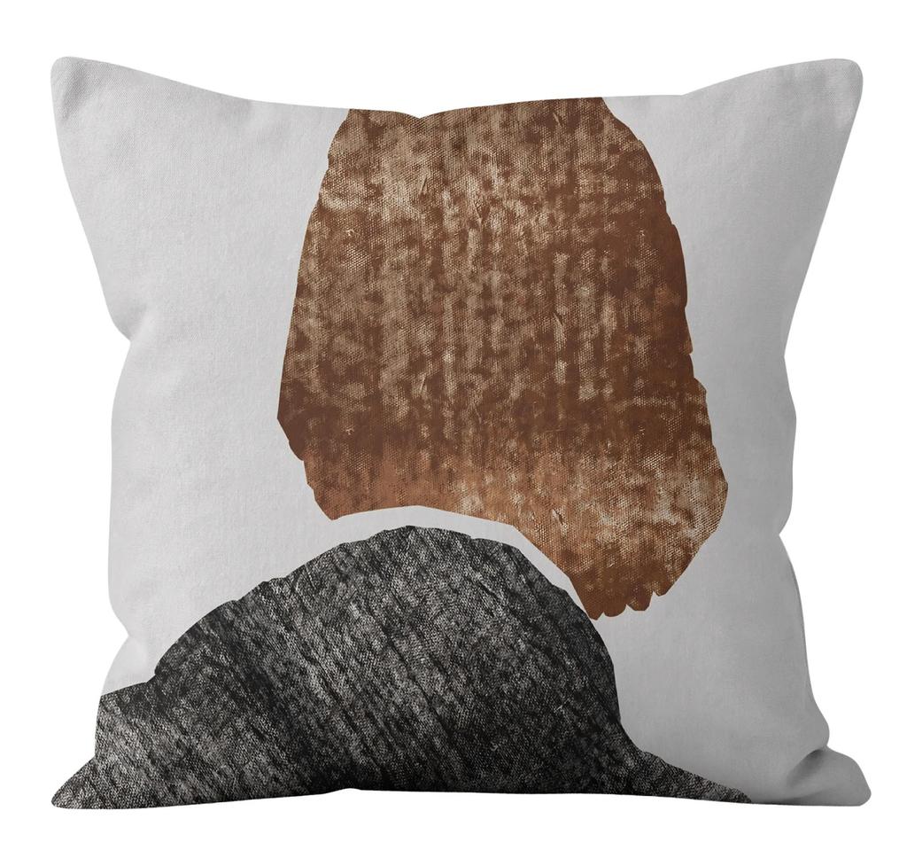 Office Living Room Home Pillowcase Abstract Line Decorative Pillowcase Car Ornaments
