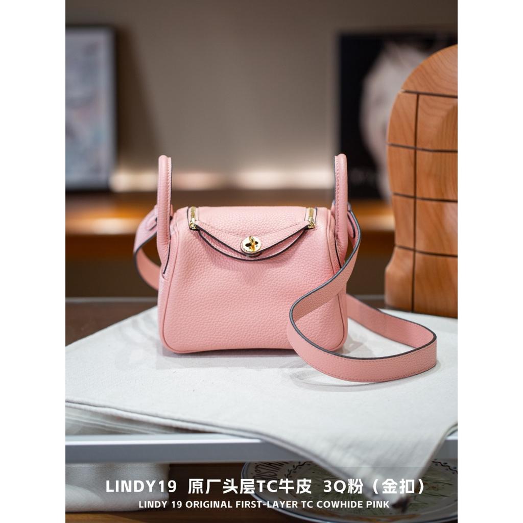 Kazilan Lindi 19cmTC Leder Arzttasche Hardware Handheld Umhängetasche Schultertasche Damen Tasche Trend