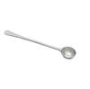 Hot-selling stainless steel small slotted spoon for daily home use olive spoon slotted spoon kitchen supplies meatball spoon factory wholesale