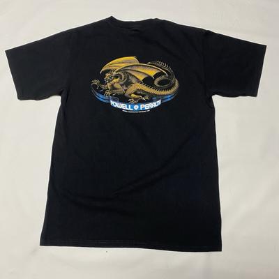 T-shirt Vintage Powell Peralta Dragon Skateboard Homme Moyen M 23x28 Y2K T-shirt Unisexe