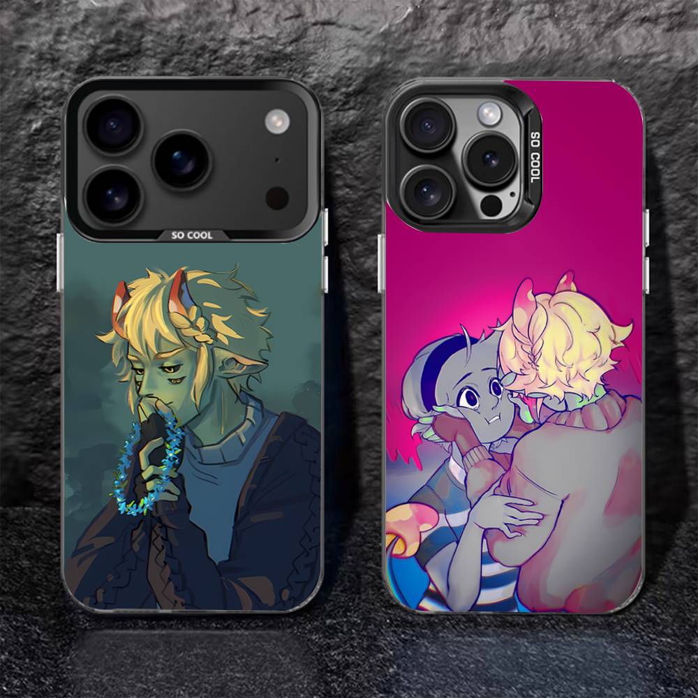 M-Mushroom Oasis Anime Phone Case For iPhone 17,16,15,14,13,12,11,Pro,Max,Plus,Black Matte Shockproof Cover