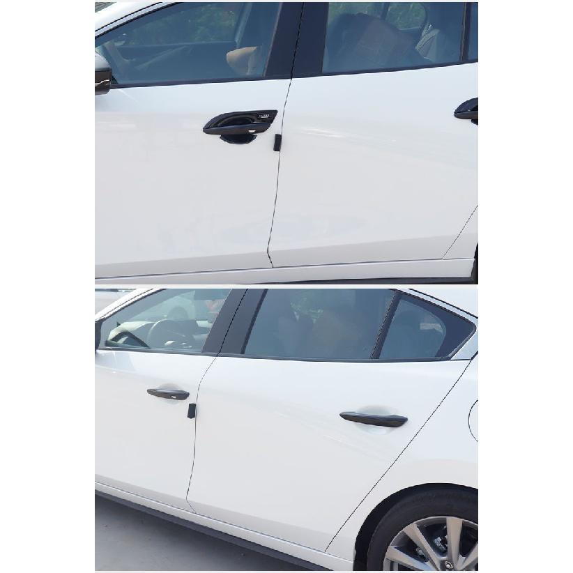 Fit for Mazda CX30 CX 30 CX-30 2022 Gloss Black Door Outer Handle Cover Creative Stickers Trim Car Accessories