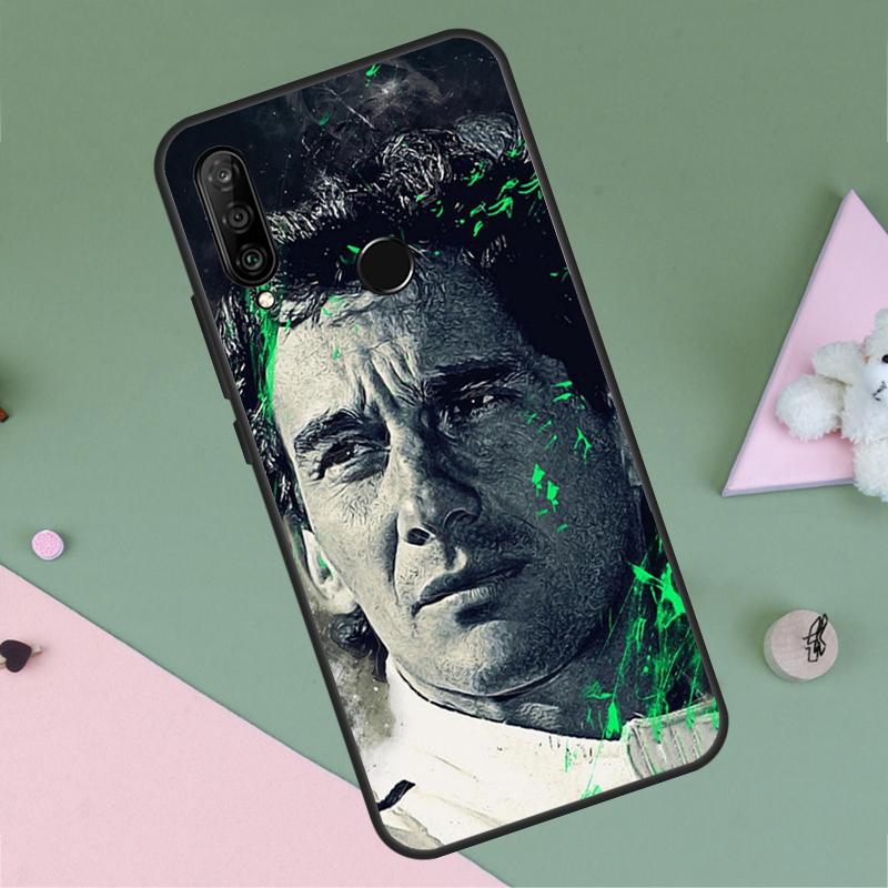 Racing Ayrton Senna For Huawei Nova 9 10 SE Y91 Y61 Y90 Y70 Y60 Y72 12s 12i 11i 7i 8i P60 Pro P30 P40 Lite Case