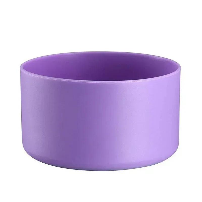 Silicone Bottle Bottom Sleeve Anti-Slip Heat Insulation Cup Accessories Water Bottle Pad Sports Cups Cover for Most Cups