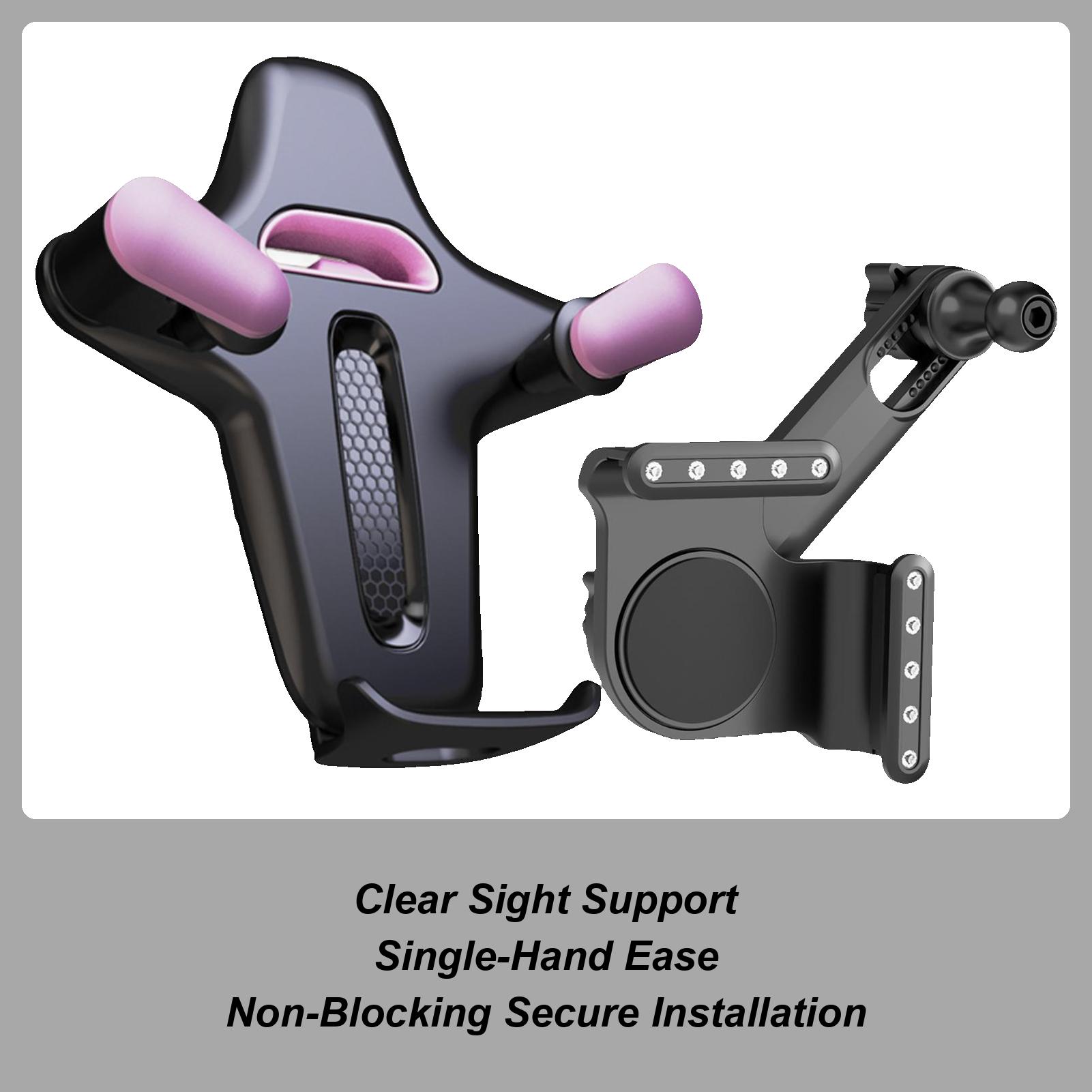 

Car Screen Mobile Phone Holder Adjustable Non-Slip Bracket Car Dashboard Cell Phone Stand Anti Shake Mobile Navigation Bracket China Mainland