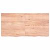 VidaXL Light Brown Table Top 120x60x6 Cm Treated Oak Wood 3156376