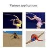 Rainbow Color Gymnastics Arts Rope Competition Gymnastics Jumping Props  Sports Training