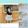 Trendy Crossbody Bag For Girls Featuring Chic Pearl Beading Ideal For Children