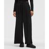 Lululemon Becalm High Rise Pleated Extra Wide Leg Pant Black
