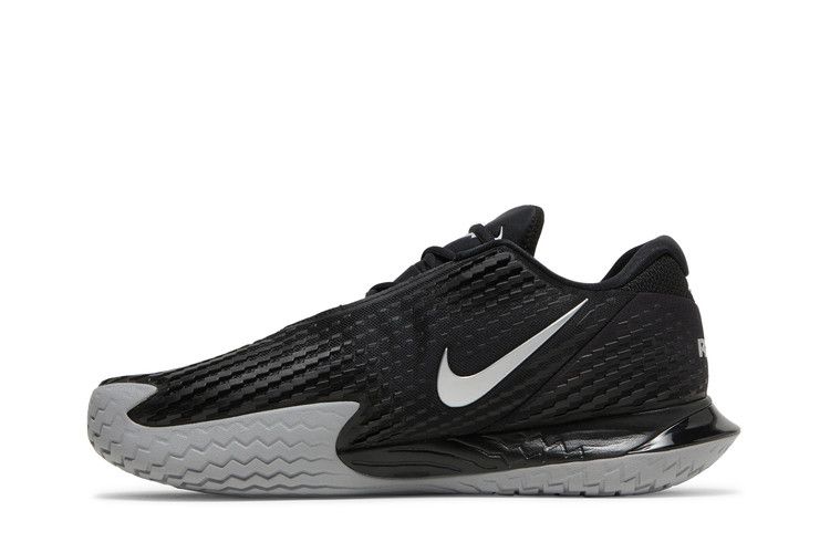 Men's Sneakers Nike Zoom Vapor Cage 4 Rafa 'Black Metallic Silver'