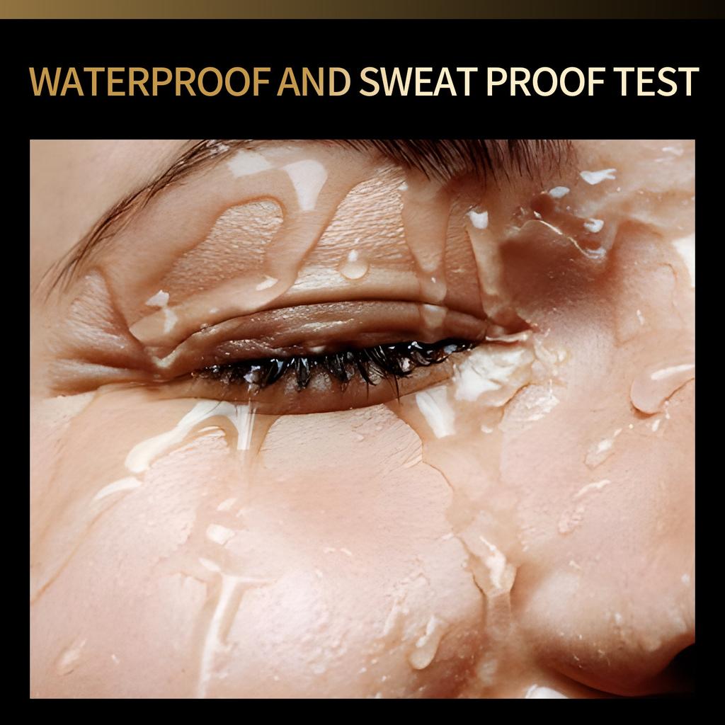 Wasserfeste Mascara, die nicht verschmiert, nicht verlängert, dicker wird und keine Locken bildet