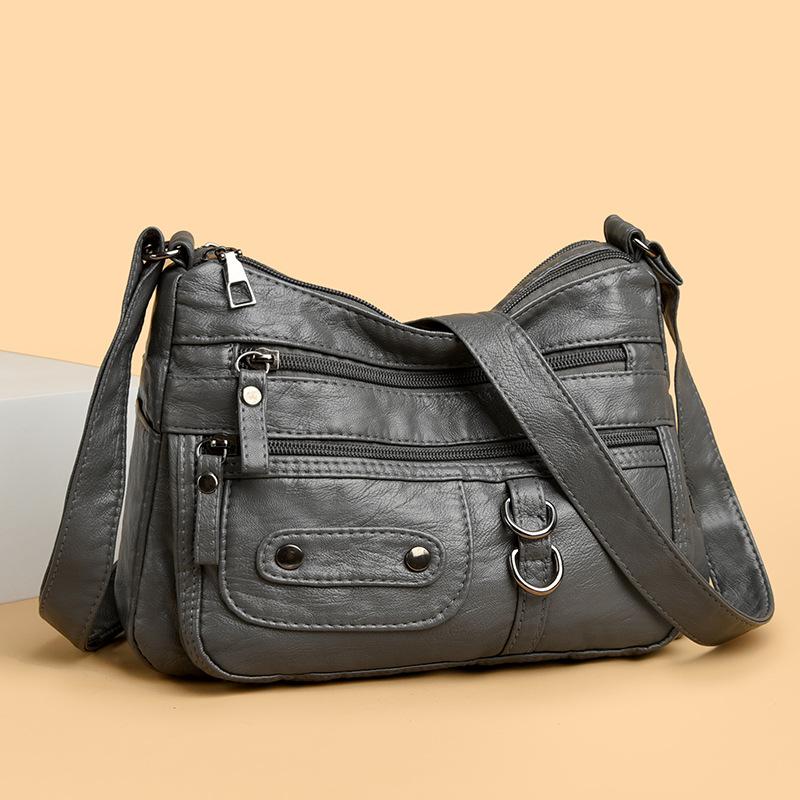 Stilvolle Damenhandtasche Umhängetasche Schultertasche Damen Mittelalterliche Muttertasche Mehrfachtasche Lässige Umhängetasche Damenhandtasche