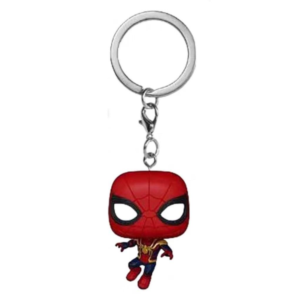 hot Marvel Spider Man Creative Student Keychain Pendant Anime Peripheral Men's Car Keychain Fashion Women' Bag Accessories Lovely Gifts