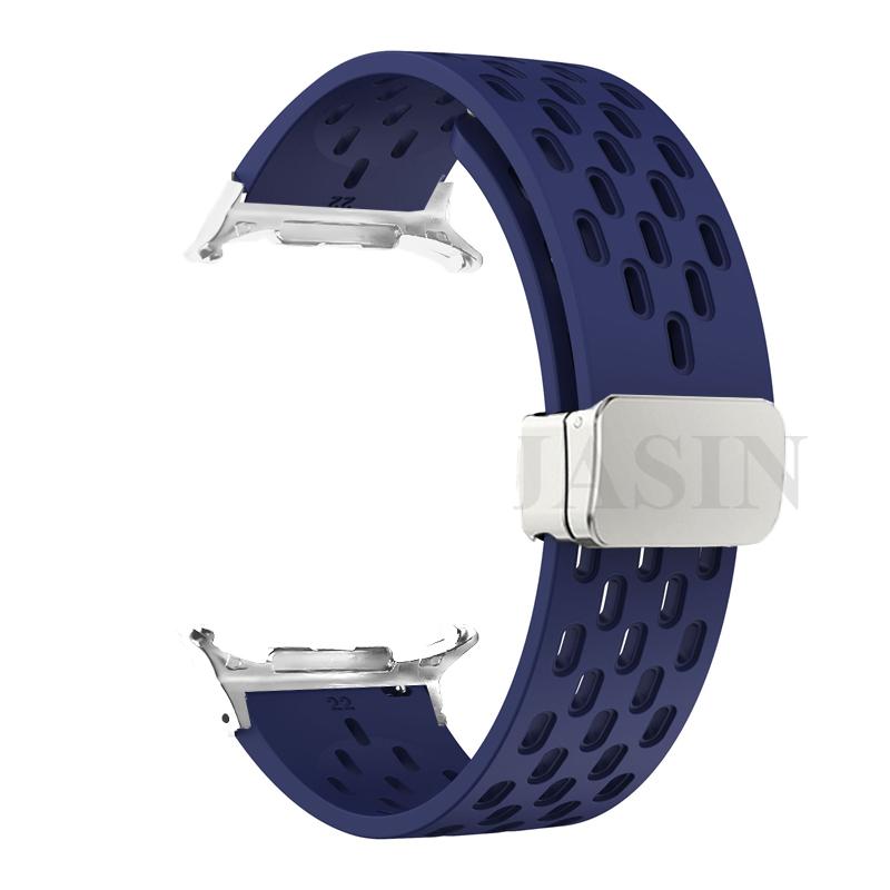 No Gaps Magnetic Buckle Silicone Strap For Samsung Galaxy Watch 8 40mm 44mm/8 Classic 46mm Bracelet Band Galaxy Ultra 2026 47mm