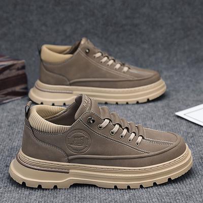 Luxury Men's Casual Sneaker Fashion Platform Walking Shoes for Men Outdoor Non-Slip Working Shoes Brand Designer Tenis Men Shoes