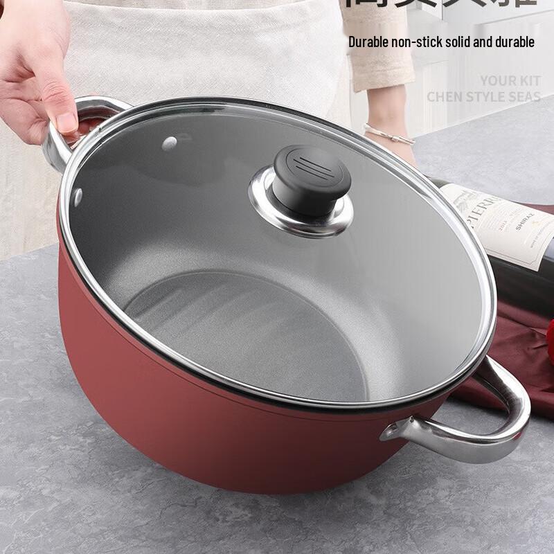 Yoshida Craft 22CM Gusseisen Antihaft-Suppentopf