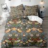Flower Series 3D Digital Printing Three-Piece Bedding Kit Bed Sheet Quilt Cover