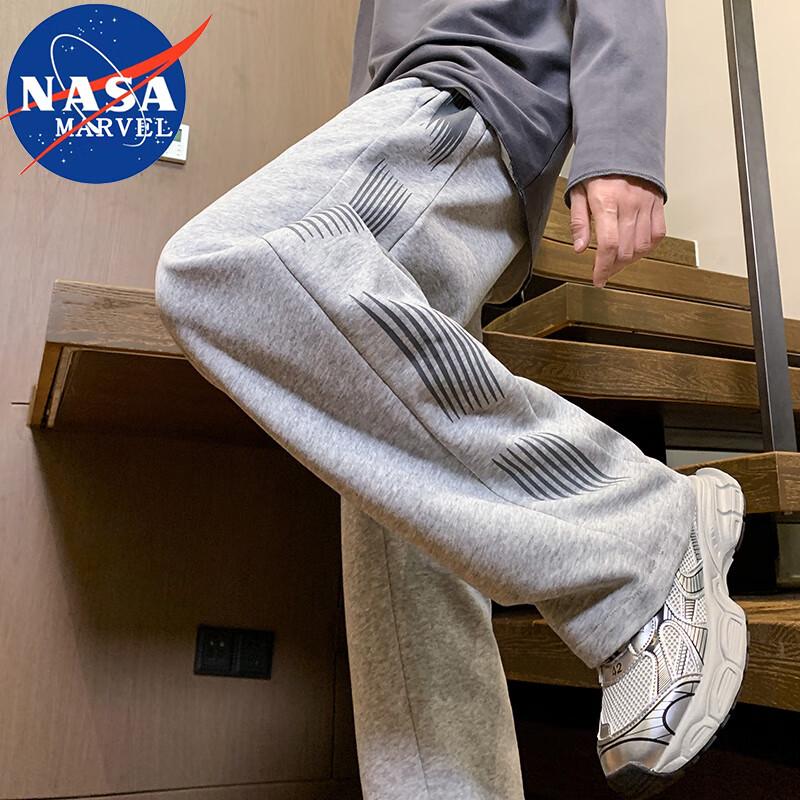 NASA MARVEL Men's Casual Straight-Leg Pants