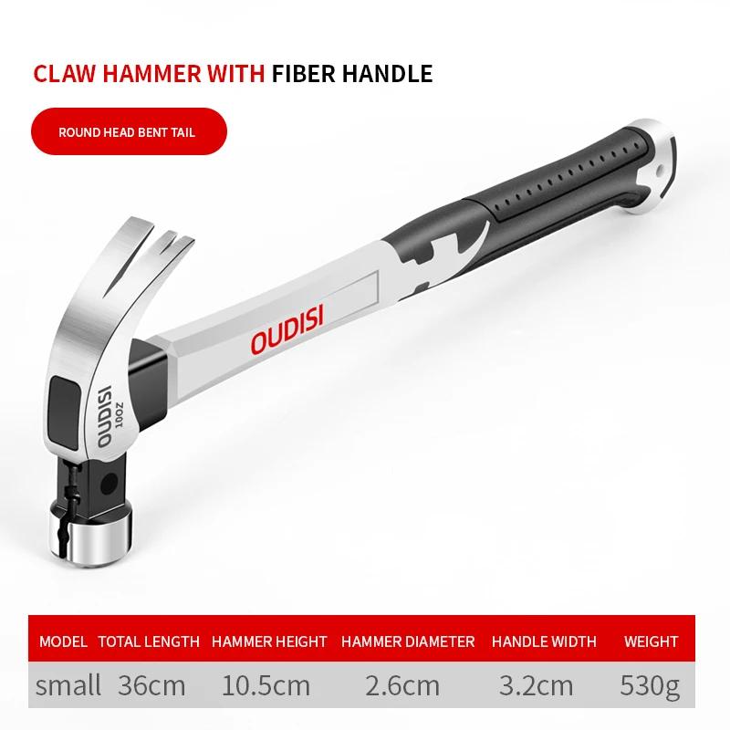 

Heavy Claw Hammer 100Z/130Z Nail Hammer Tool Steel Woodworking Striking Tools Magnetic Automatic Nail Suction