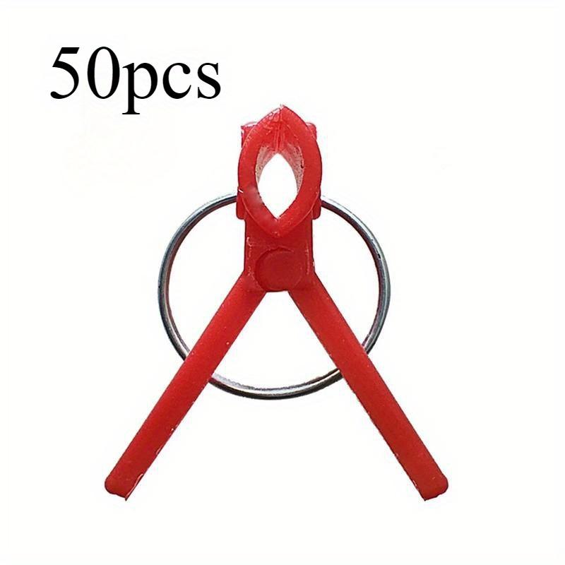 

50pcs Grafting Clips Round Square Mouth Grafting Clips For Cucumber Watermelon Eggplant Tomato Seedlings Gardening Accessories
