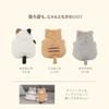 Livheart Warm Mini Cat Calico Cat Sanma Cold Weather Cat Silica Cushion, Positivity, (Total Length Approx. 17cm), Eco-Friendly, Protection, Item,