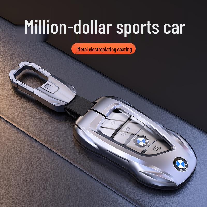 High-End Metal Key Case for BMW 1, 3, 5 Series (320Li, 525), & X4 - Unisex Design