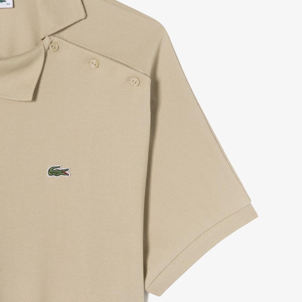 [Lacoste] Women's Diagonal Placket Polo Dress EF508E-56G02S