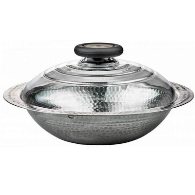 HARIO Edelstahl Topf 23 Yukihira IH-kompatibel 1900ml Silber Hergestellt in Japan MIS-23