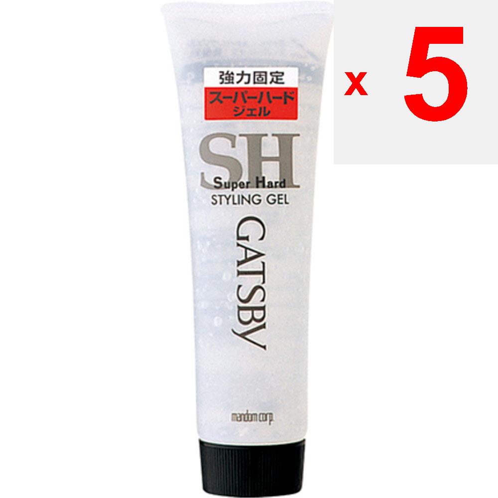 Mandom GATSBY Styling Gel Super Hard (handy) 60g Men's Cosmetics / Take an Appropriate Amount of the Hairbrush and Apply It To the Area You Want To Us