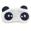 Cartoon Cute Girl Student Eye Mask Panda Eye Mask Plush Fabric Individual Packaging Home Travel Comfortable Sleep