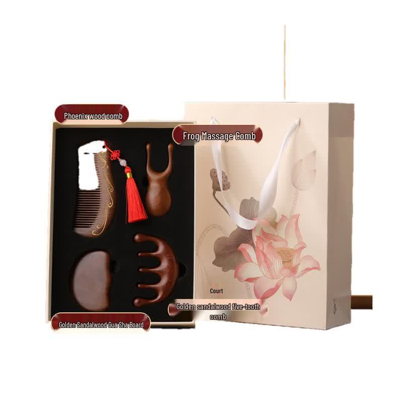 Chengxia Culture Comb Gua Sha Scalp Care Set