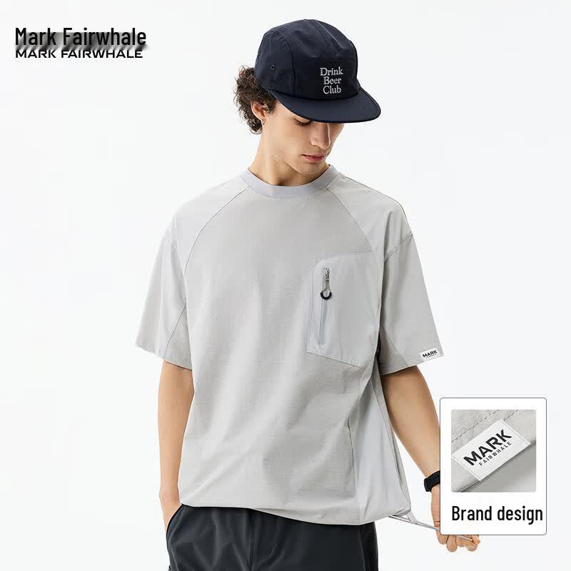 Mark Fairwhale Men s Outdoor Quick-Dry Color-Block T-Shirt XL