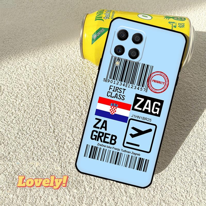 Croatia Flag Case For Samsung Galaxy M52 M36 M06 M16 M56 M33 M15 M55 M31 M13 M12 M14 M53 M32 M35 M34 M54