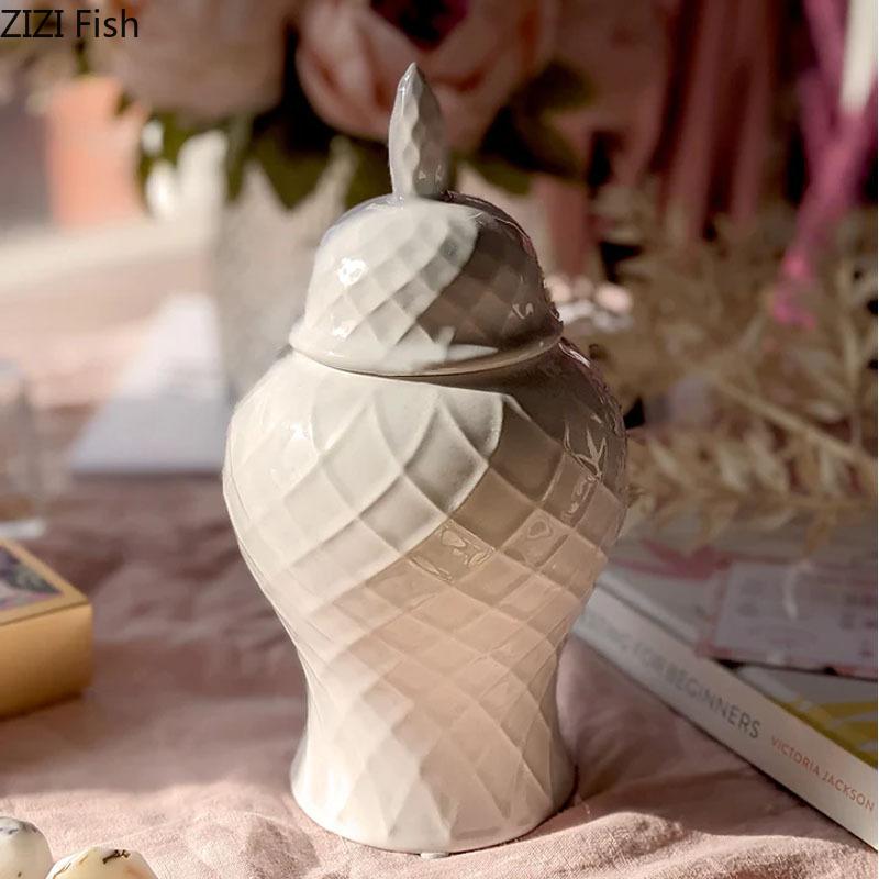 Creative General Jar Incense Burner Ceramic Incense Candle Burner Home Indoor Tea Table Zen Decoration Incense Burner