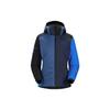 Atom LT X Beams Collaboration SS23 Hoody Color Block Chest Logo Printed Hooded Warm Cotton Jacket Women Jackets Blue X000006980