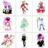 16CM Anime Shugo Chara Cosplay Acrylic Stand Ornaments Hinamori Amu Tsukiyomi Ikuto Hotori Tadase Figure Stand Halloween Gifts