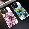 A-Arknights G-Game End-field Phone Case For iPhone 16 17 15 14 12 13 Pro Max Black Color Shockproof Cover