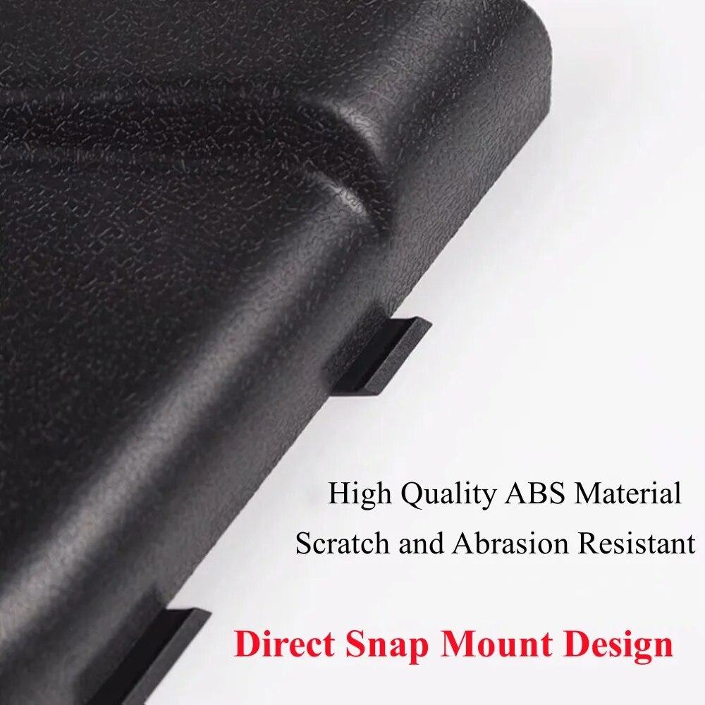 Aufbewahrungsbox für Autotüren vorn für Jeep Wrangler JK 2011-2017 Organizer Netzhalter Taschen Verstauen Aufräumen Innenausstattung ABS